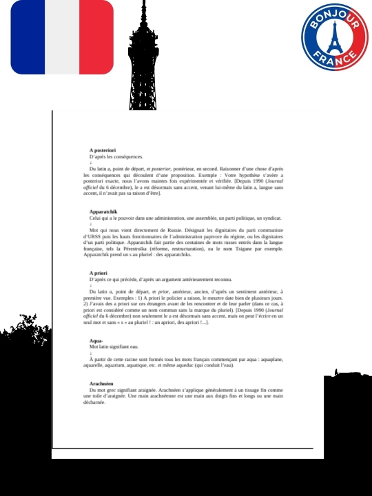 1000 Mots à connaître absolument – Французский словарь (без CD)
