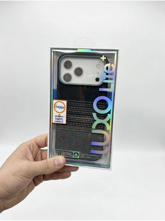 IPhone 17 Pro / Pro Max / 17 Air uchun Luxo Life karbon magnitli g‘ilof Anti-shock
