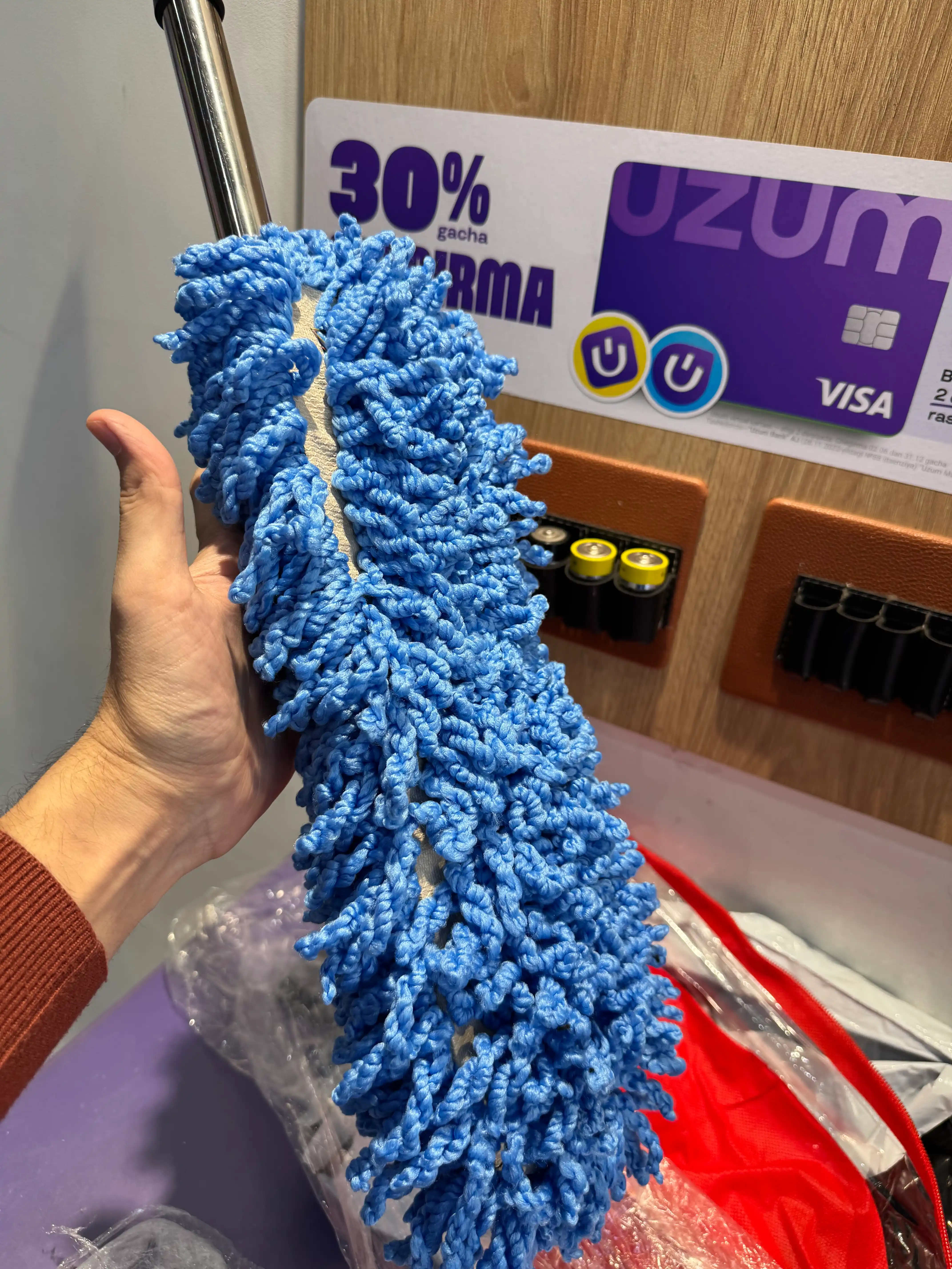 Щётка для пыли, микрофибра, 72 см
