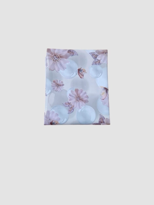 Kleyonka, dastirxon stolga Romashka fiolet, 120*140, 140*180, 140*200, 140*250sm