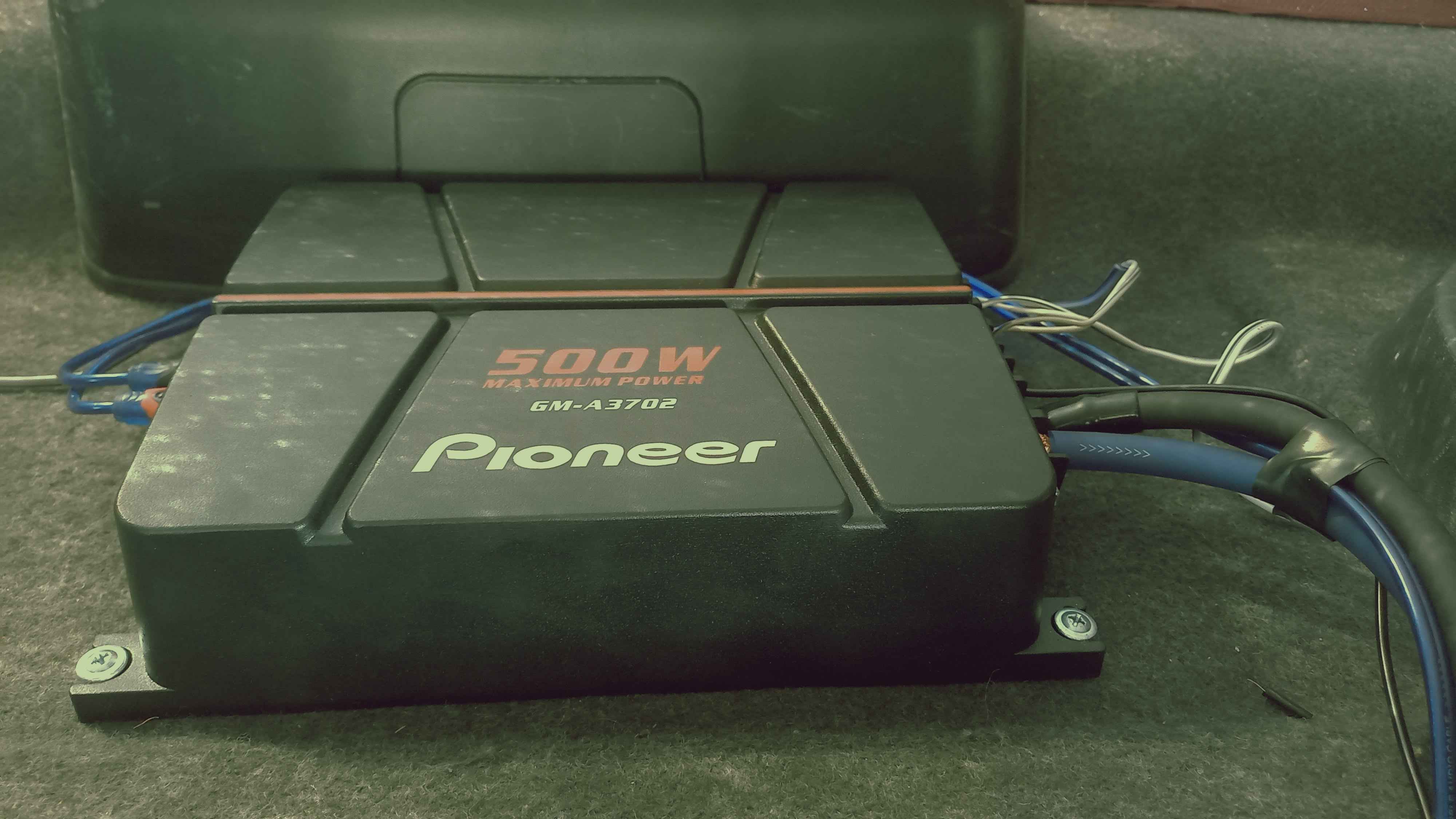 Усилитель Pioneer 2 канальный, 500 Вт XL