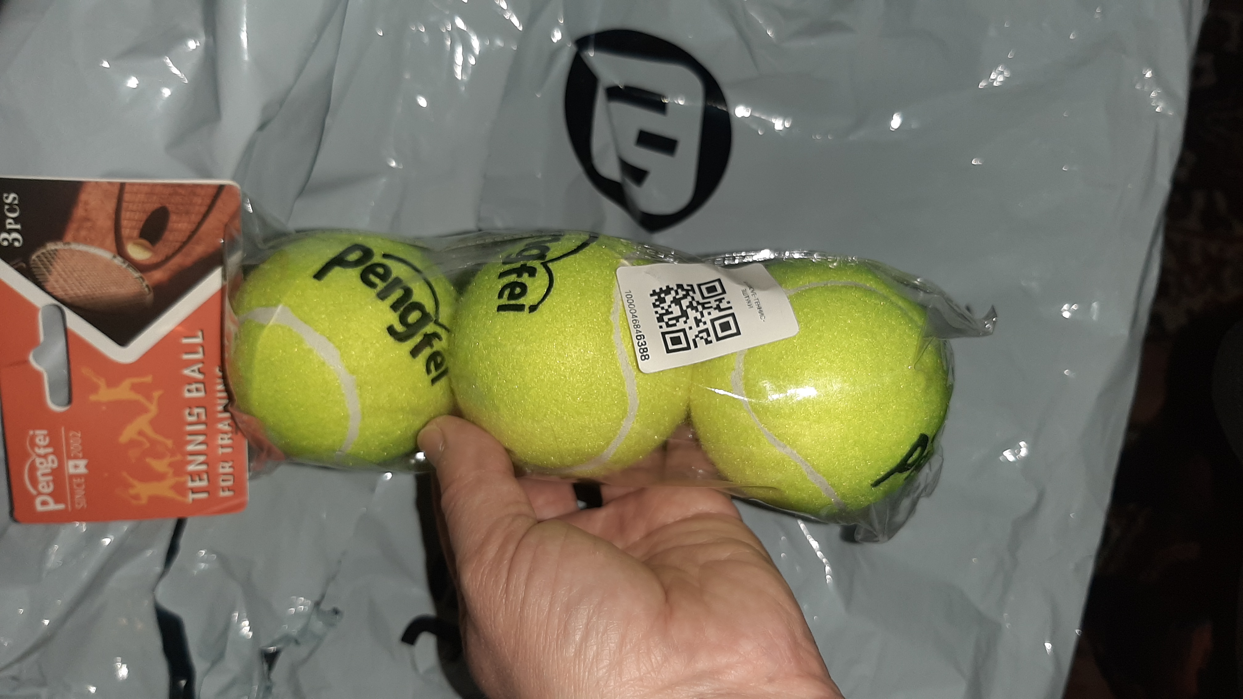 Universal tennis to‘pi 6.5 sm — sport, kir yuvish, massaj va hayvonlar uchun (to‘plam)