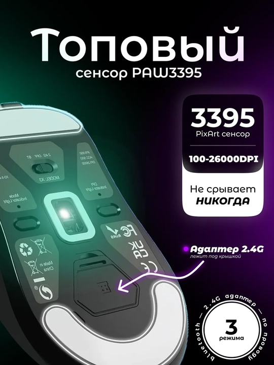 Simsiz o'yin sichqonchasi, VGN VXE R1 SE+