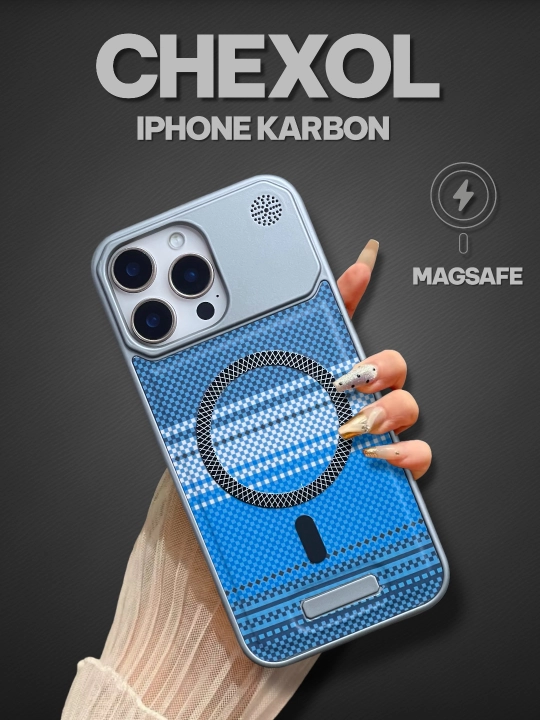 IPhone Giof Carbon, MagSafe 11, 12, 13, 14 Pro, 15 Pro, 16 Pro, 17 Pro, Pro max