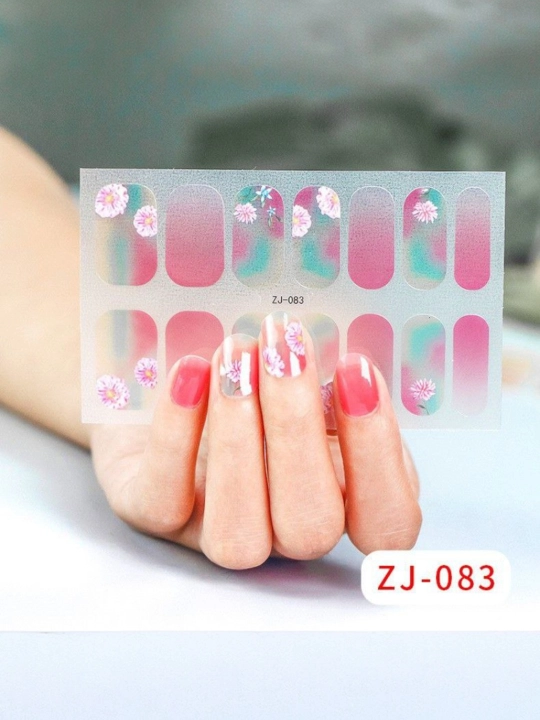 Tirnoqlar uchun stikerlar, manikyur uchun stiker, plyonka