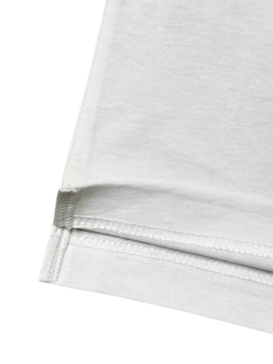 Erkaklar futbolkasi WEERIT Classic White 100% paxta L–3XL