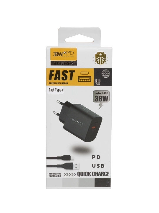 Zaryadlovchi qurilma Quick Power Fast Type-C - 