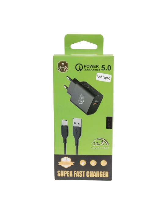 Zaryadlovchi qurilma Quick Power Fast Type-C - 