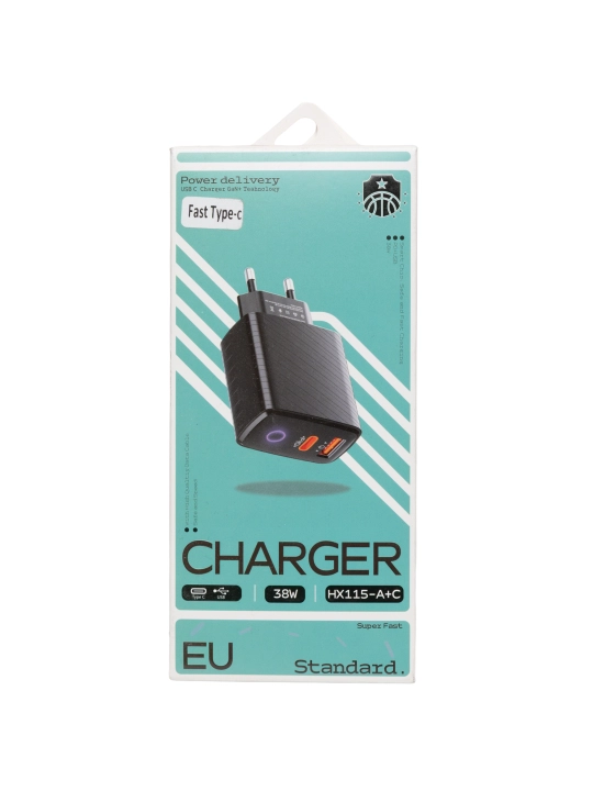 Zaryadlovchi qurilma Quick Power Fast Type-C - 
