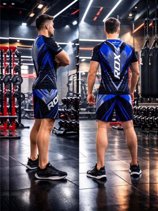 RDX IMMAF sport kiyim komplekti (futbolka+shortik)