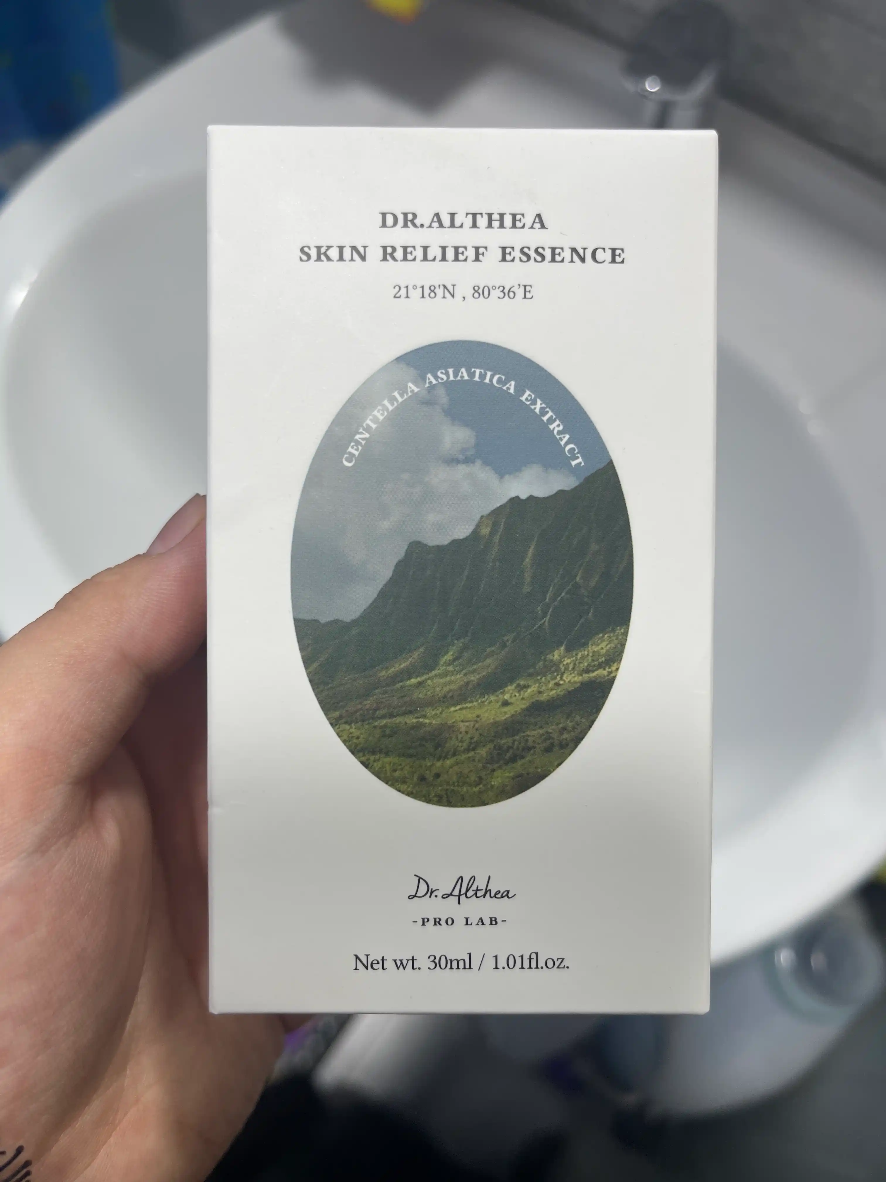 Rosacea mohiyati 85% sentella Dr. Althea Pro Lab Skin Relief Essence