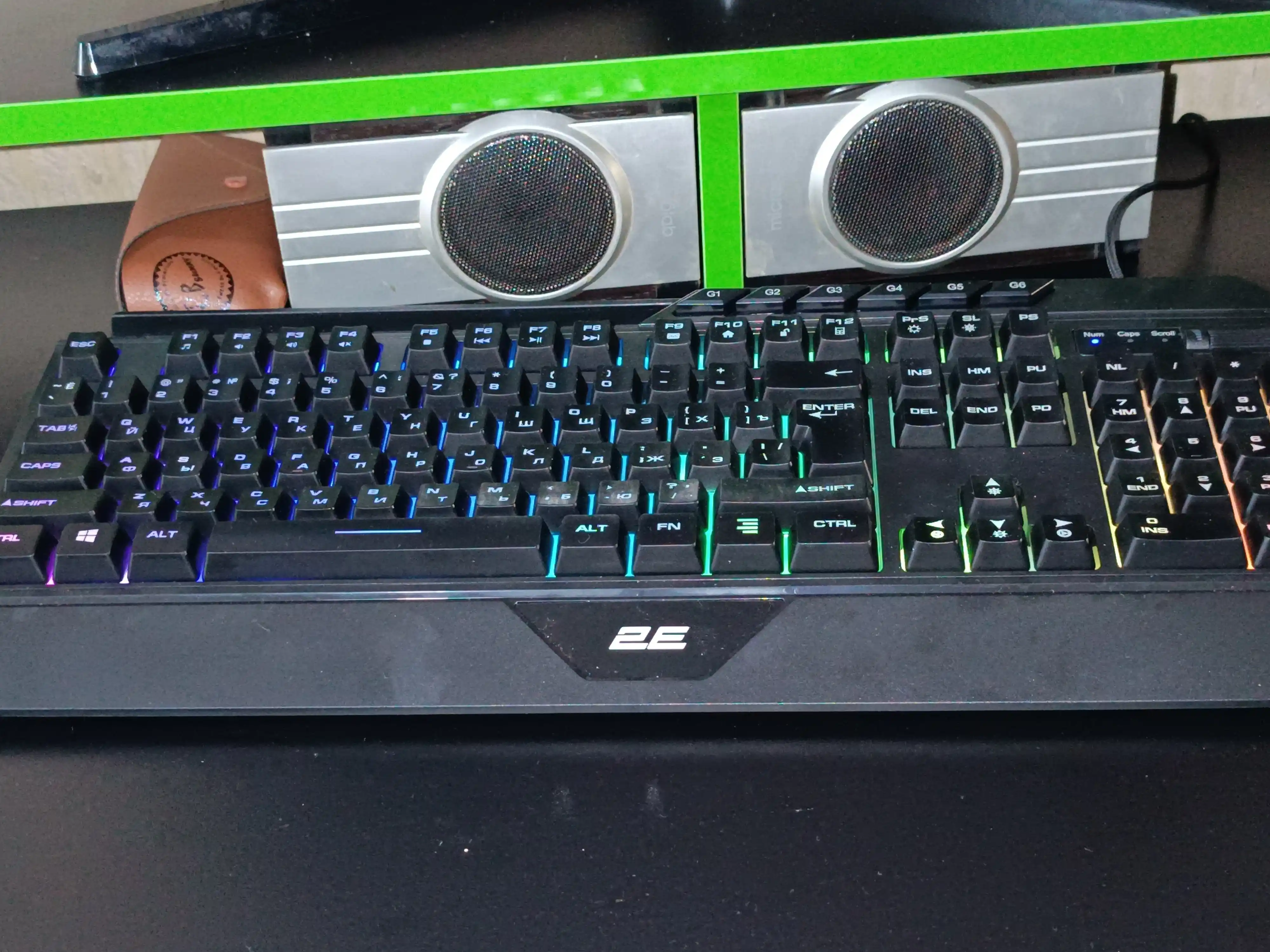 RGB yoritgichli 2E GAMING KG315 simli o‘yin klaviaturasi