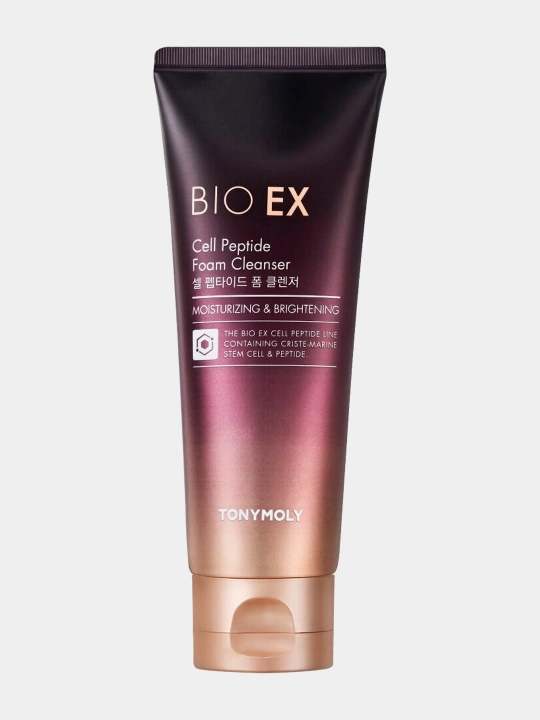 Пенка для умывания Tony Moly Bio Ex Cell Peptide Foam Cleanser, 150 мл - 