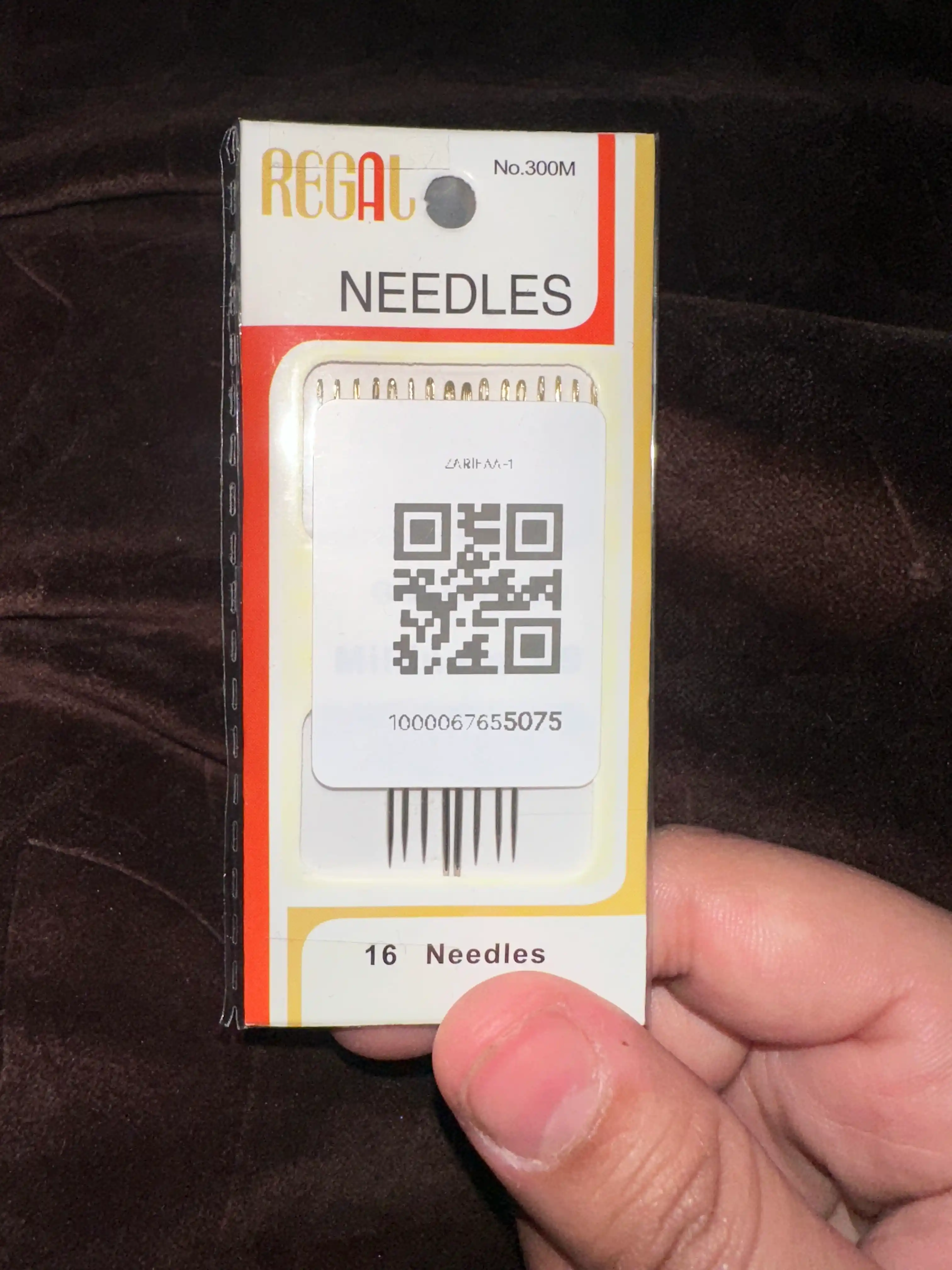 Regal needles набор игл, швейные иголки для шитья вручную