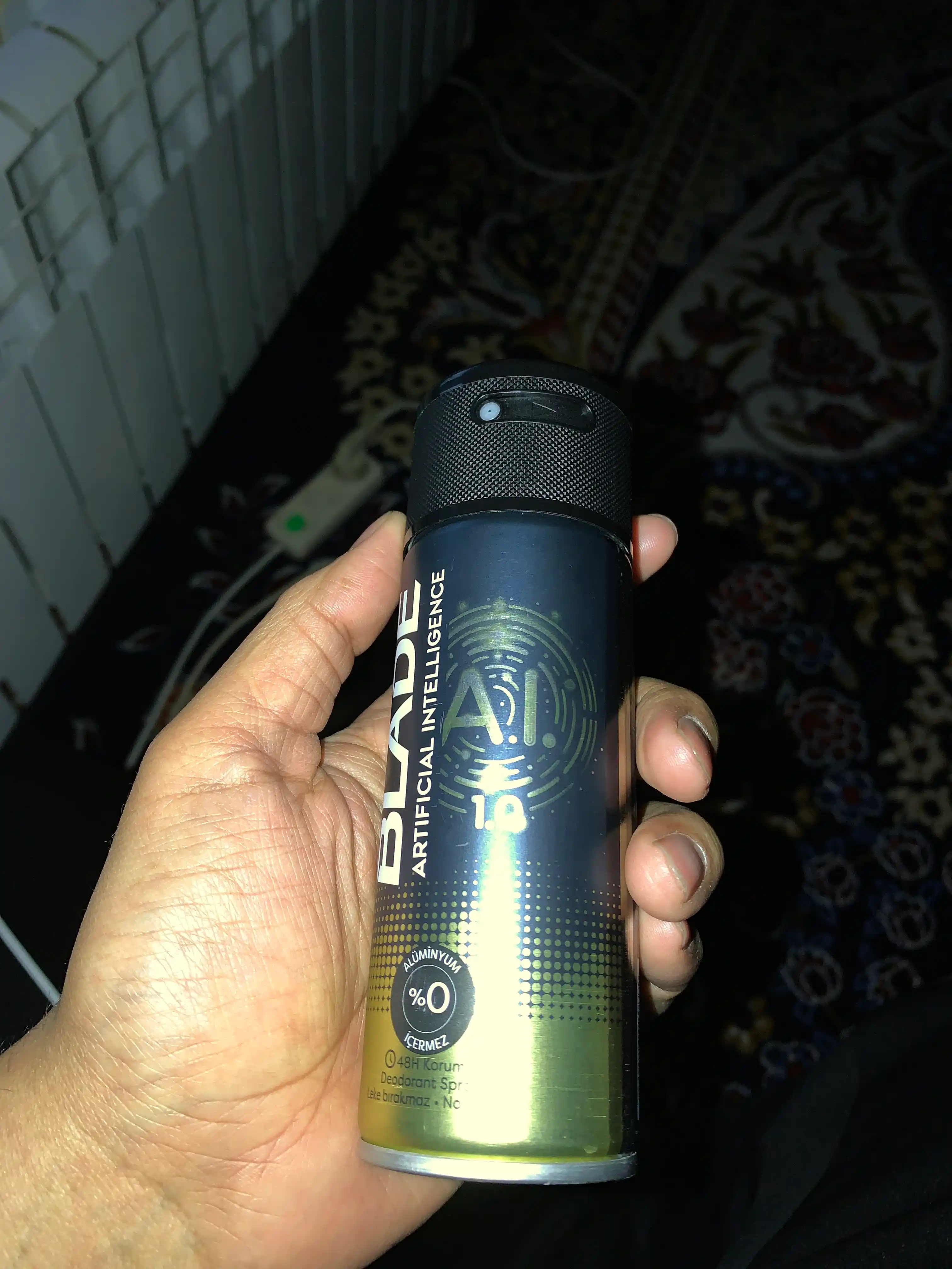 Blade A.I. 1.0 150 ml, erkaklar uchun aerosol dezodorant