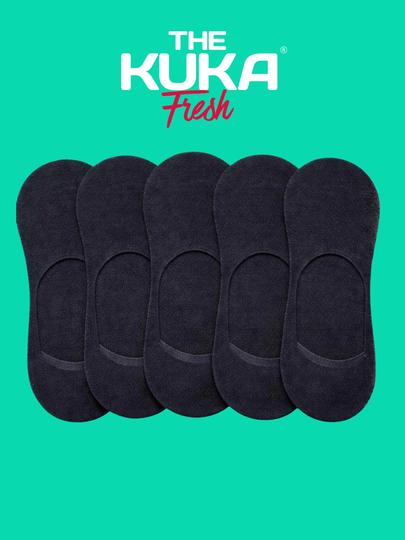 Pyatki paypoqlar erkaklar va ayollar uchun, 5 juft, kalta naski, pyatki, The Kuka Fresh