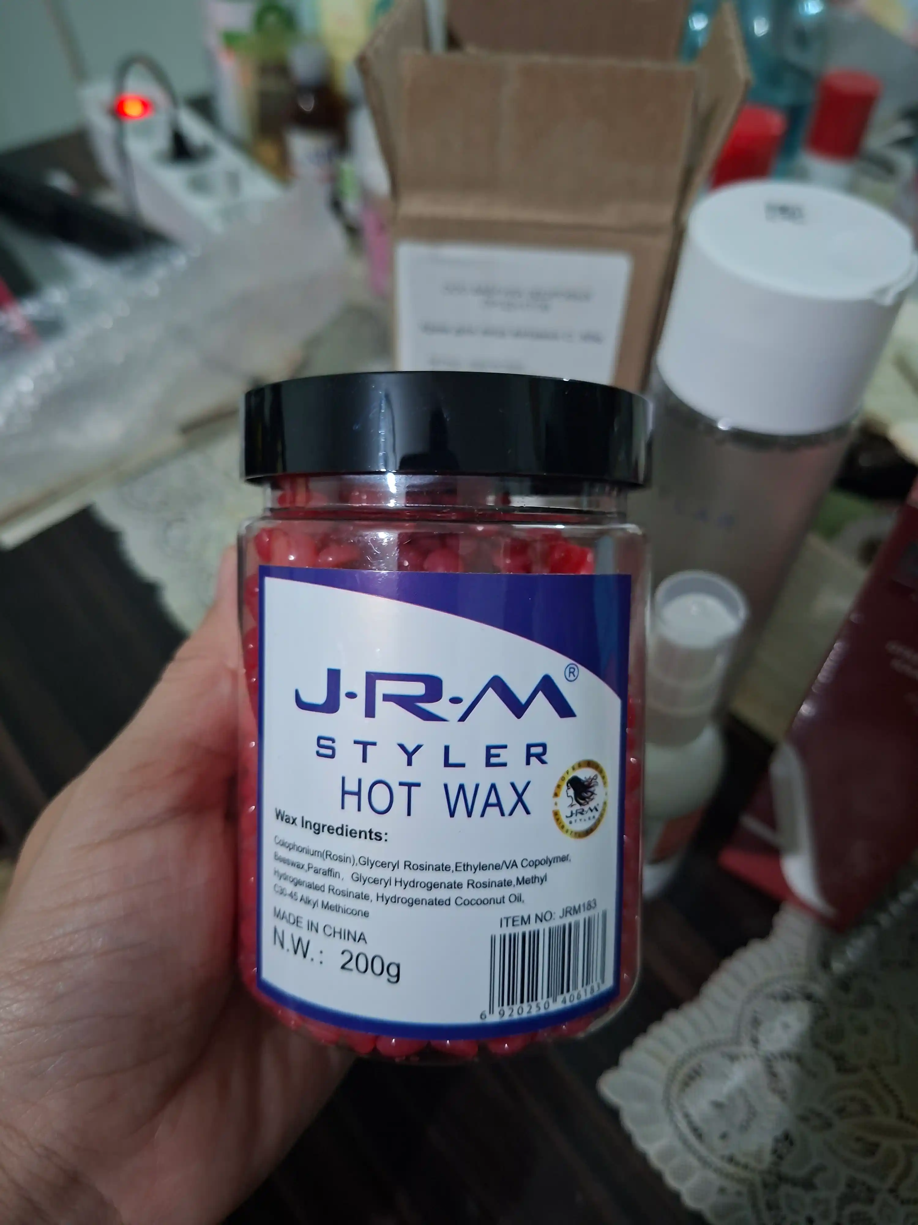 ВОСК Гранулированный воск для профессиональной депиляции Hot Wax, 400 гр