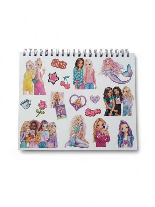 Pop Girl rang berish kitobi  – qizlar uchun bo‘yash to‘plami