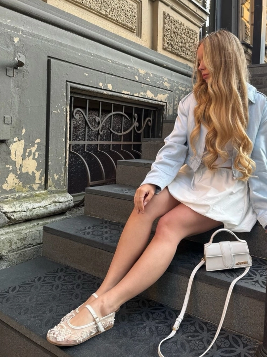 ZARA женские балетки, в современном стиле, женская обувь, удобная обувь