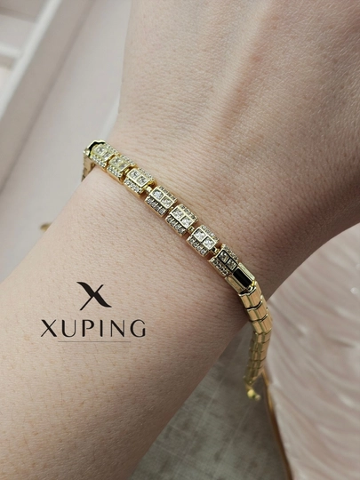 Женский браслет, 19 см, Xuping — 1001PRT-BRASLET5-ПЕСХАКИ