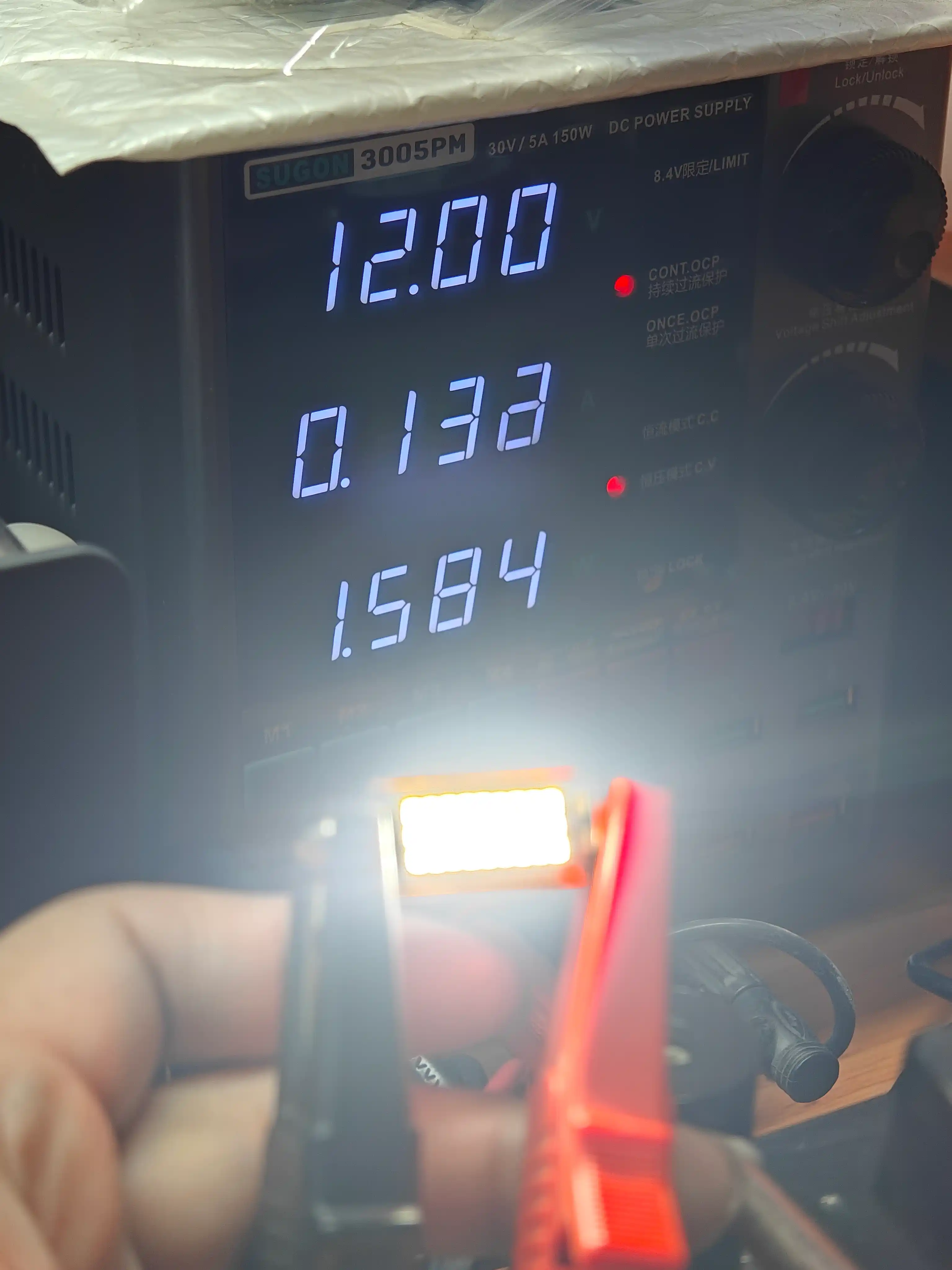 Avtomobilning plafon qismlari uchun LED chiroqlar
