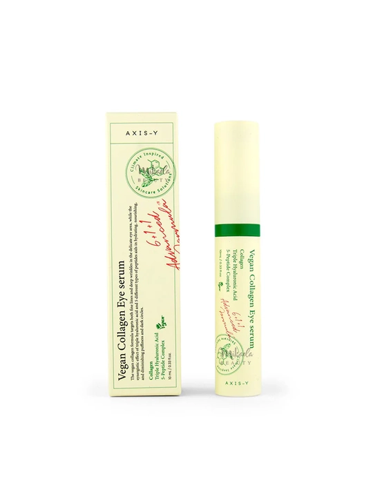 Vegan Collagen Eye serum Lifting effektiga ega ko‘z atrofi terisi uchun kollagenli zardob