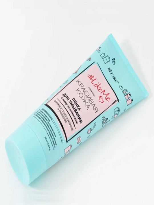 Ko'pik Витэкс LikeMe yuvish uchun, mikrosponjlar bilan, 200 ml