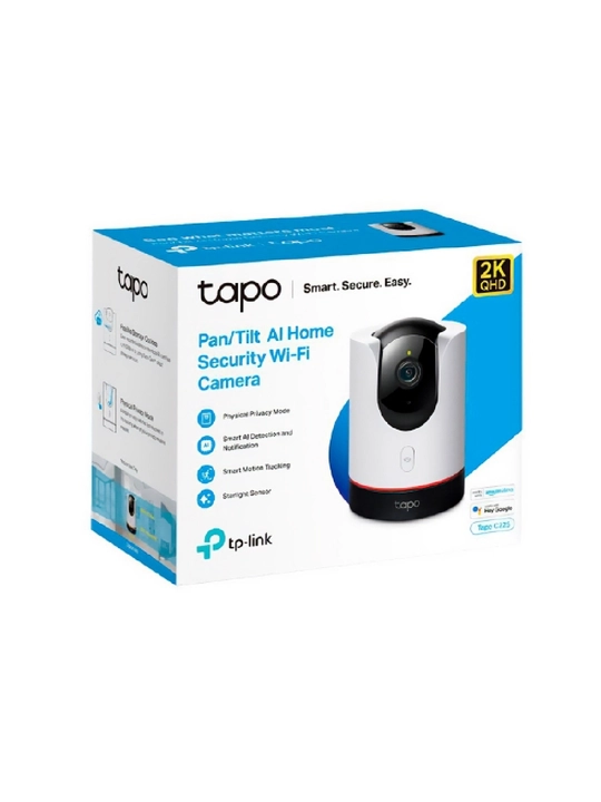 Tapo C225 aqlli buriluvchi IP kuzatuv kamerasi, tungi ko‘rish va sun’iy intellekt kuzatuvi