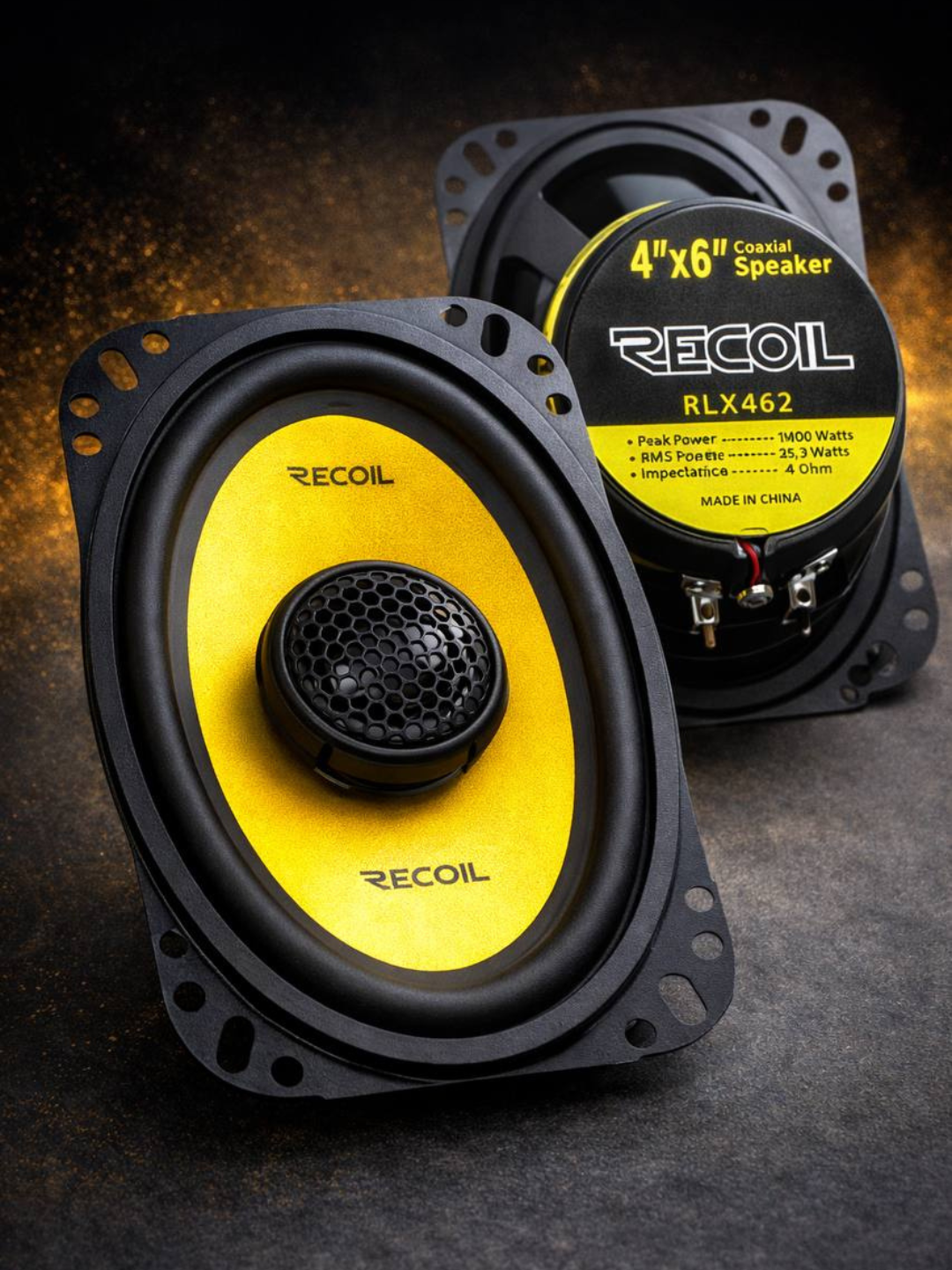 Автоколонки RECOIL RLX402 50W (2 штук) - 