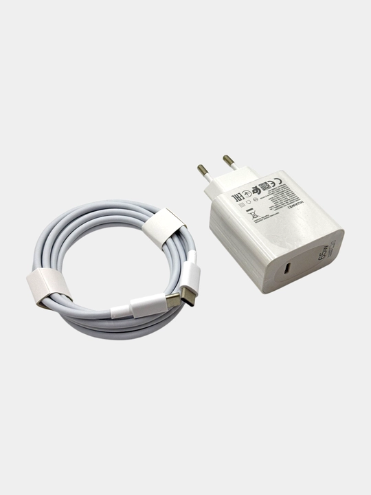 Huawei uchun quvvatlagich, HW-200325EP1, 65W, Type-C modeli, to‘plamda kabel bilan