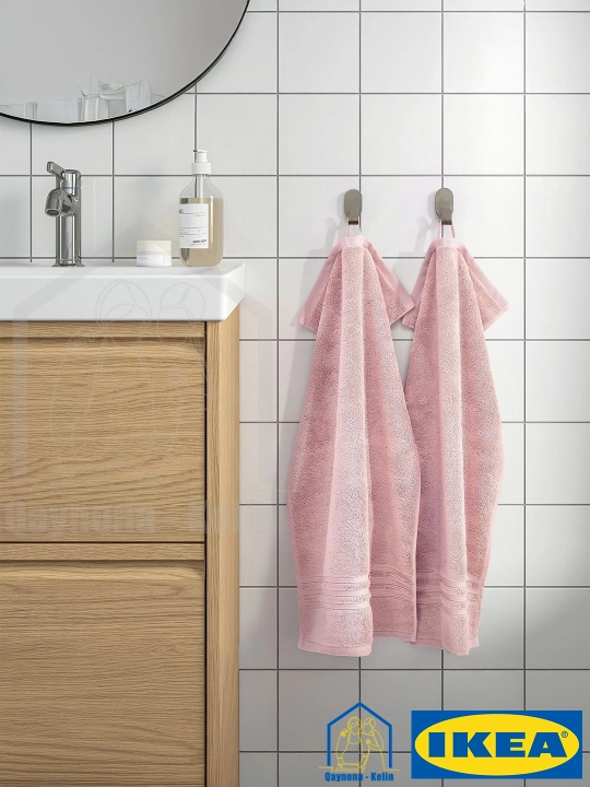 Полотенце для лица 40x70 см 1 шт, хлопковое полотенце, BROKGLIM IKEA