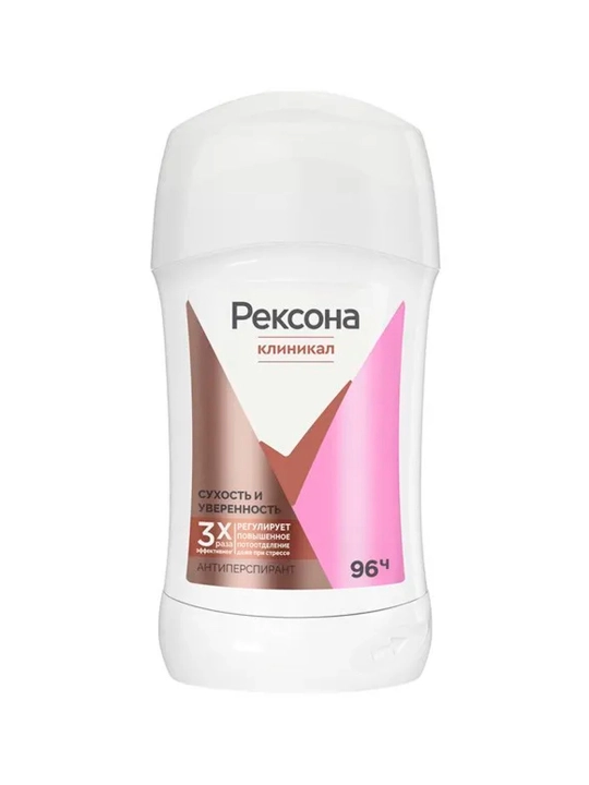 Ayollar uchun stik antipesperant, 40 ml, 96 soat himoya