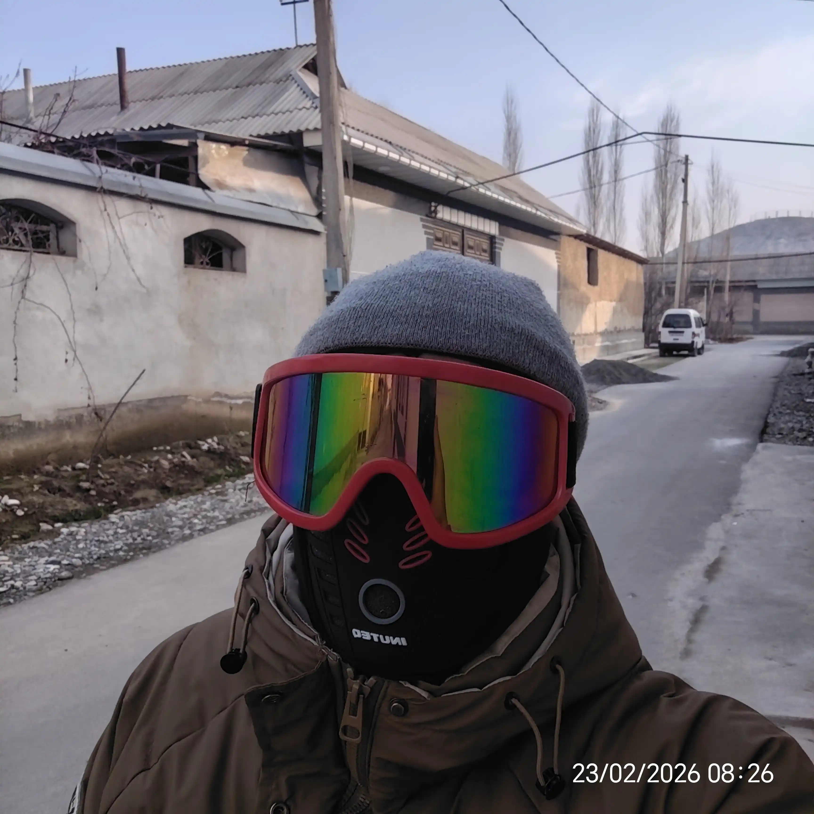 Izolyatsiya qilingan qishki balaclava SubZero, taktik balaclava demi-mavsum niqobi