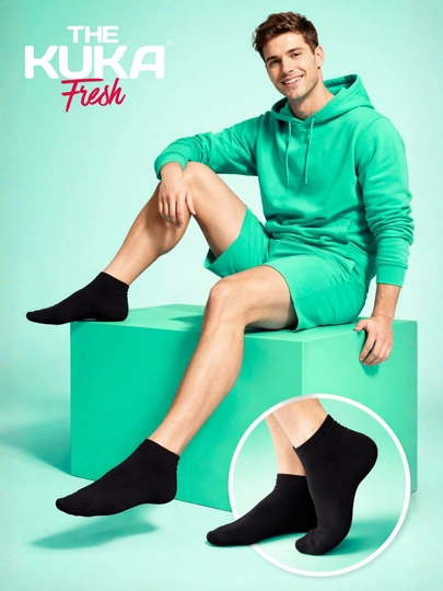 Носки мужские, короткие летние носки, для спорта, The Kuka Fresh