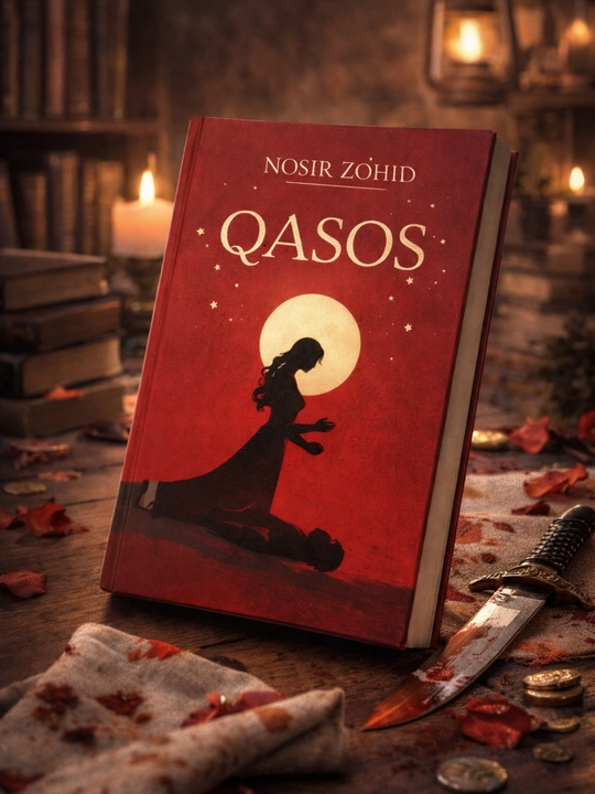 Qasos — Nosir Zohid | Qo‘rqinchli Thriller va Detektiv Roman - 