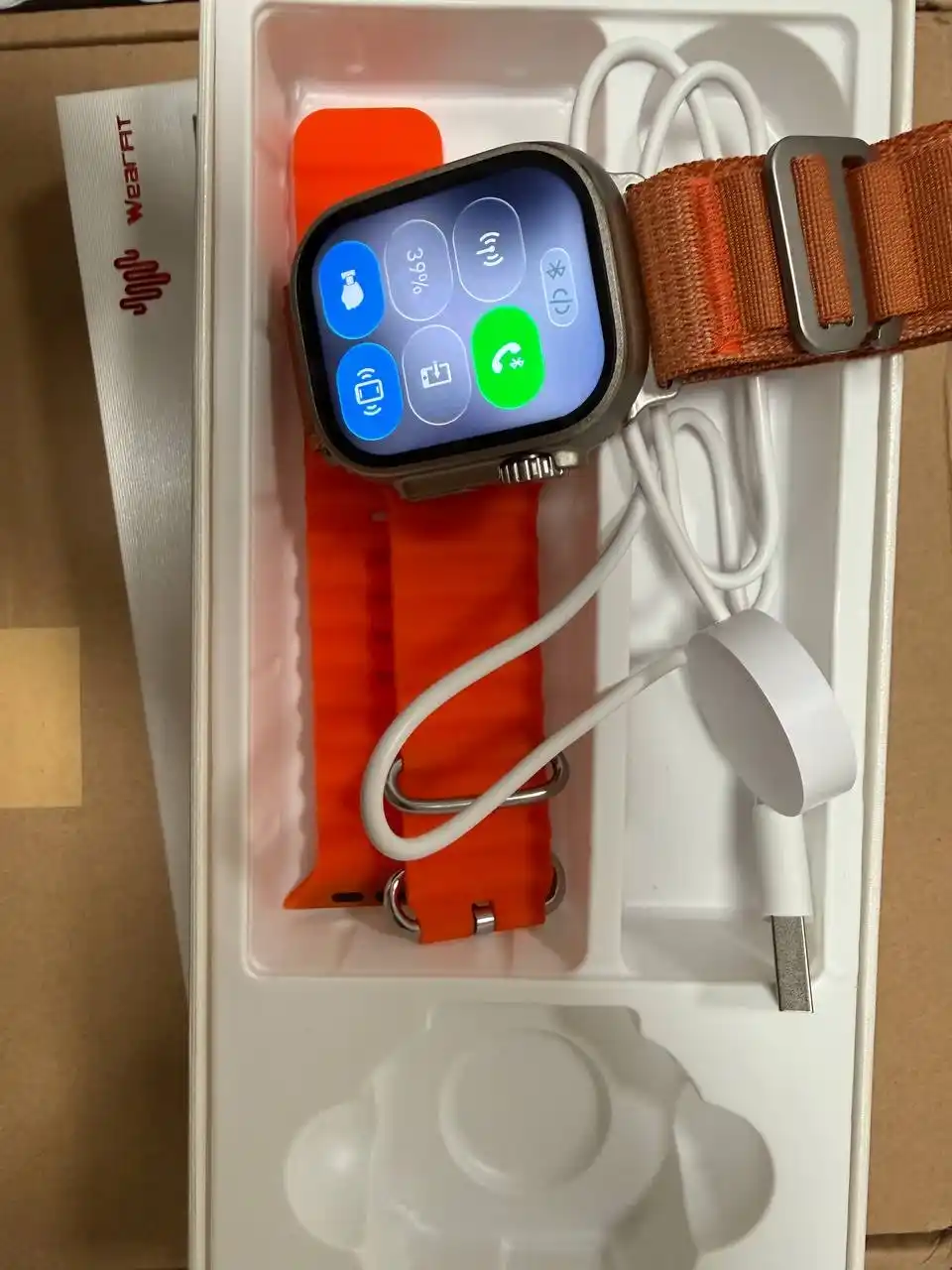 Smart Watch HK 11 Ultra — AMOLED, NFC, simsiz zaryadlash