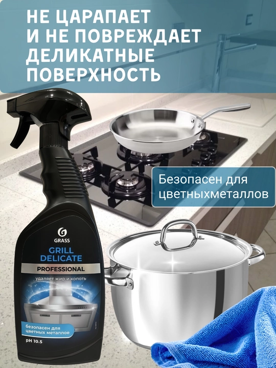 GRASS Dos-Spray — средство для удаления плесени, грибка и стойких загрязнений 600 мл