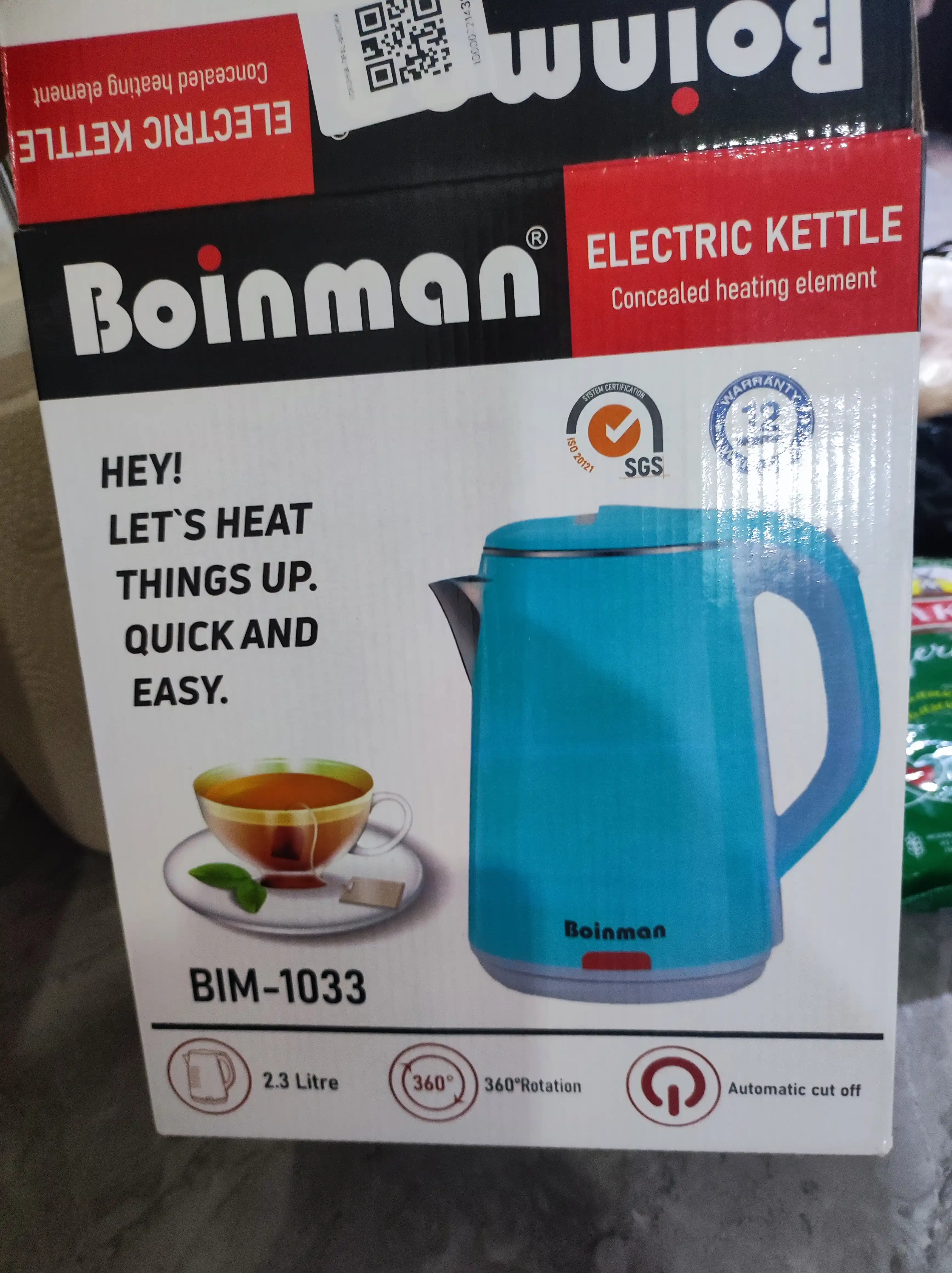 Elektr choynak BOSCH  tefal choynaklar 2.0 L 1500W LED, yoritkichli