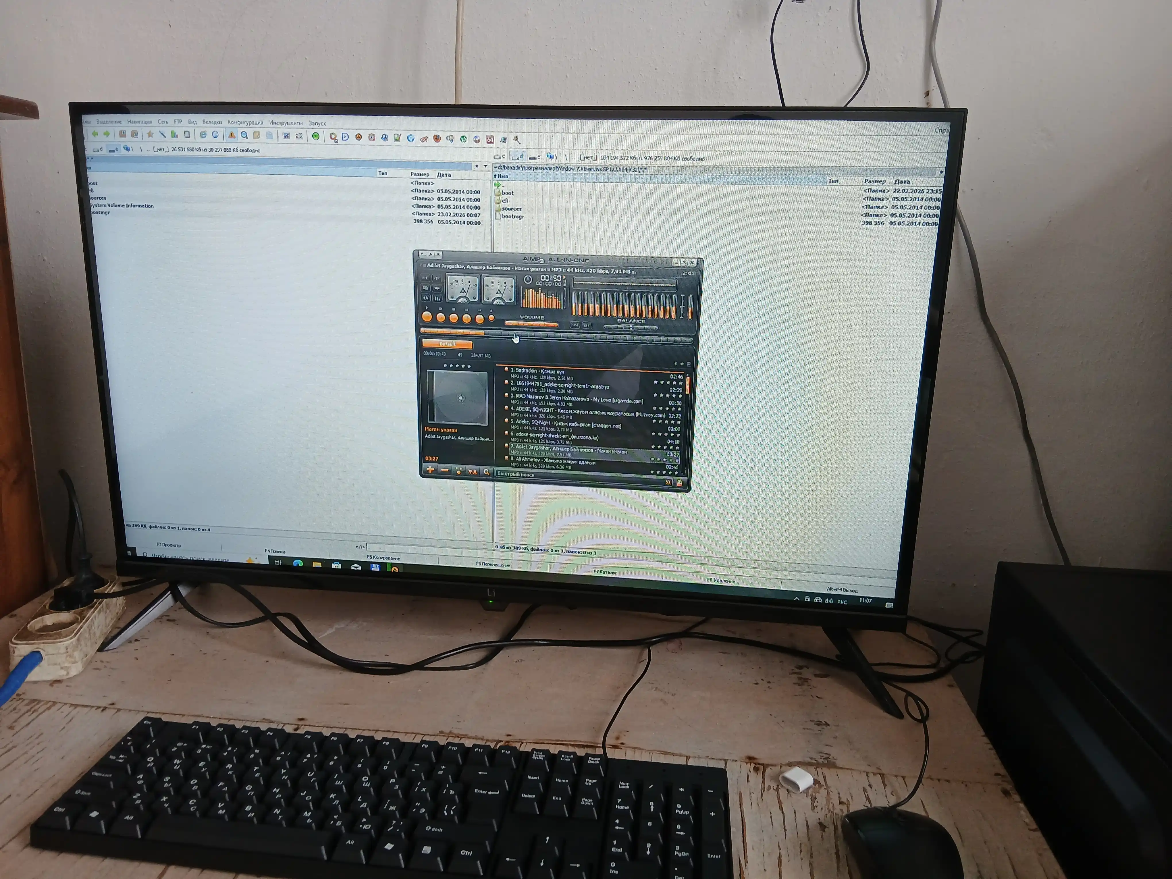 Kompyuter Intel Core i3,i5,i7 4 yadro protsessoriga asoslangan tizim bloki ofis uchun