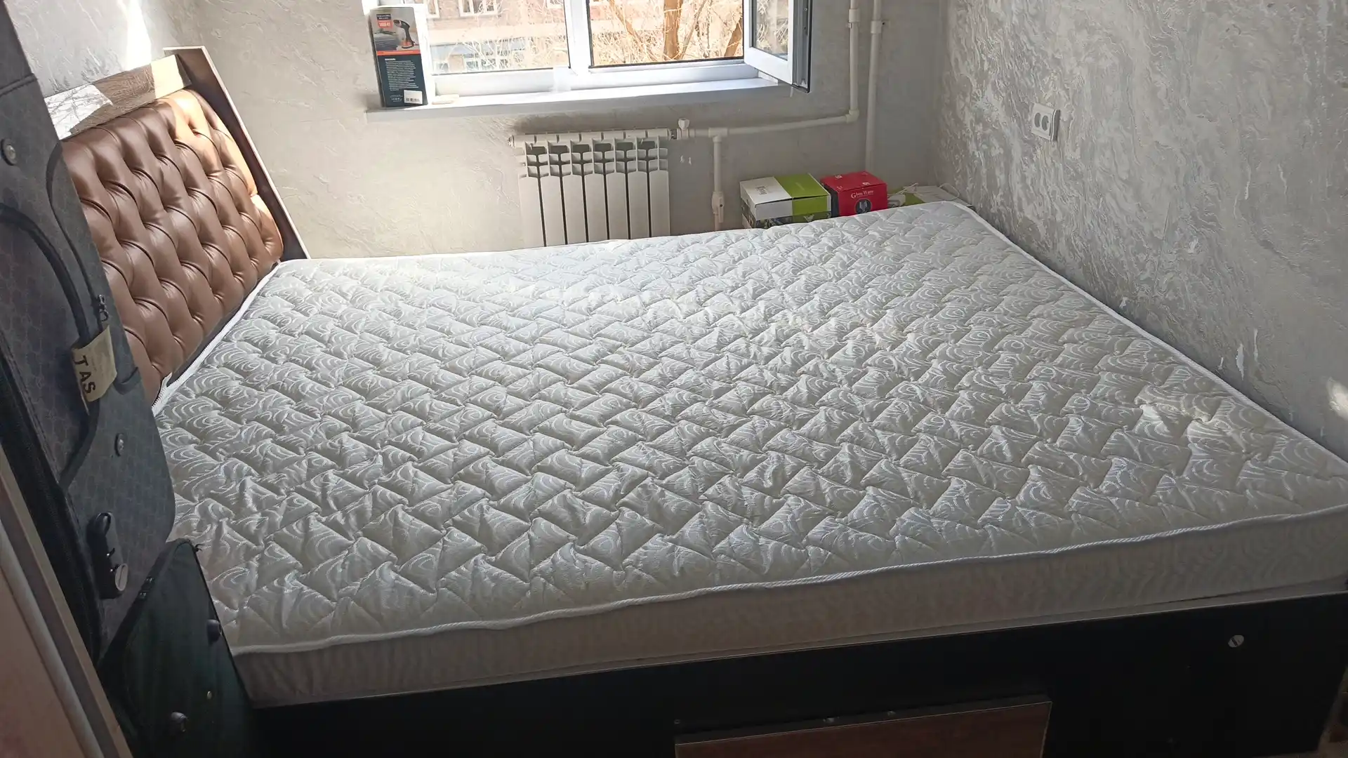 Матрас LAYALI ортопедический беспружинный, 18см, комфортный и правильная поддержка спины