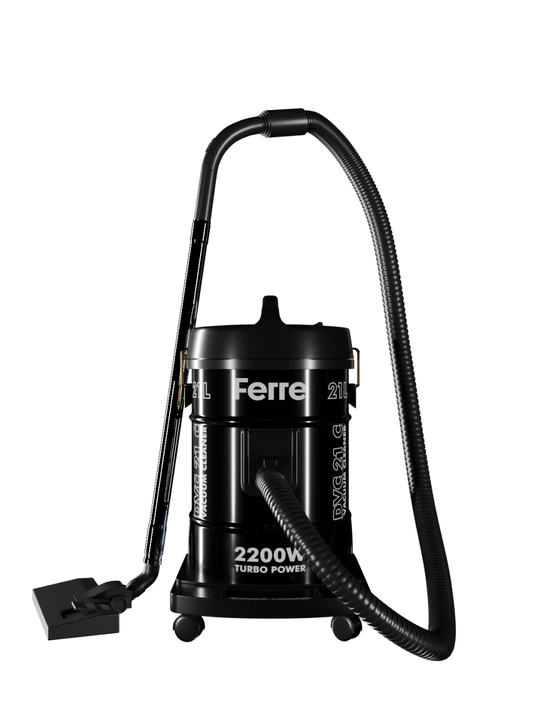 Барабанный пылесос Ferre DVC 25C, 450 Вт, 160 см, щетка для ковра и паркета