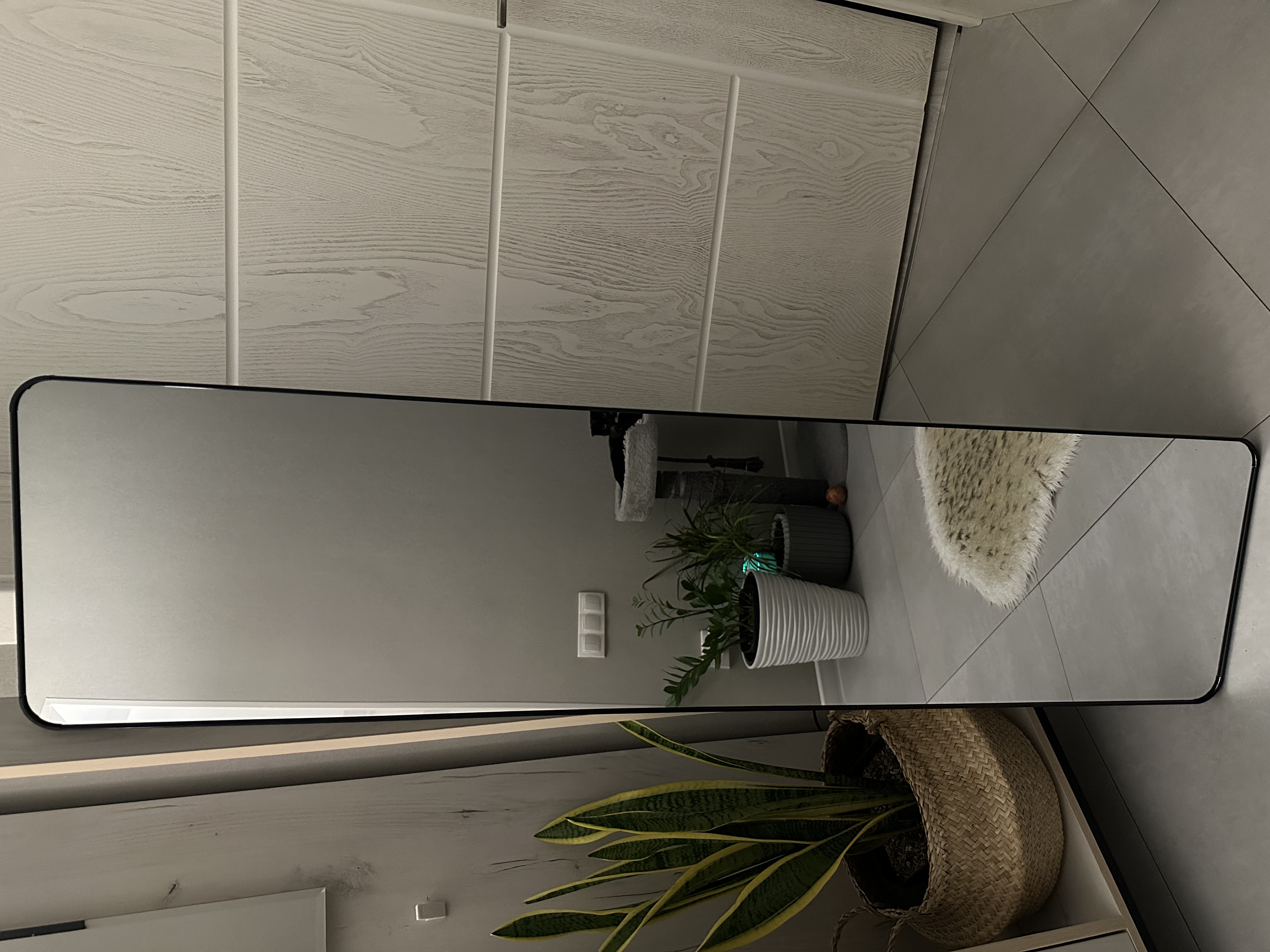 Po'lda turadigan oyna, kengligi 38 sm, balandligi 150 sm