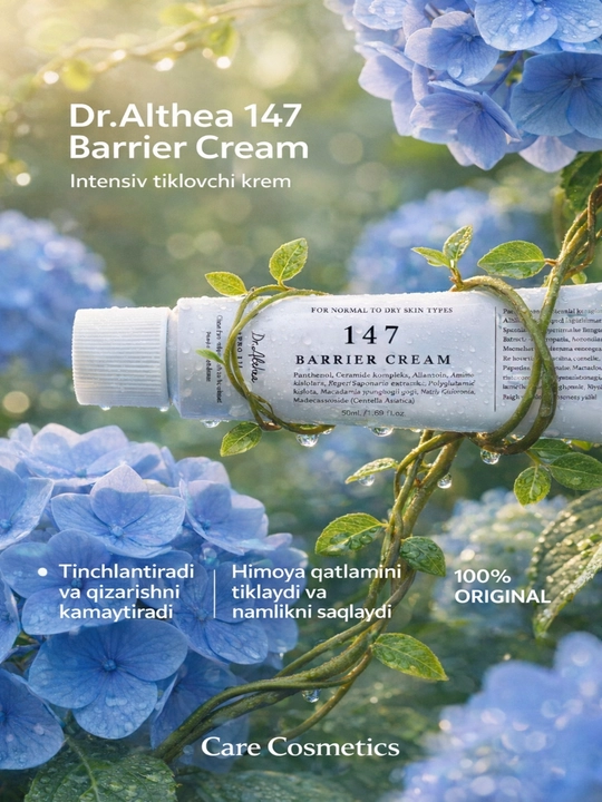 Dr. Althea 147 Barrier Cream Teri himoya qatlamini mustahkamlovchi namlantiruvchi krem - 