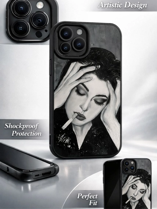 Чехол для iPhone 11, 12, 13, 14, 15, 16, а также моделей Pro и Pro Max - 