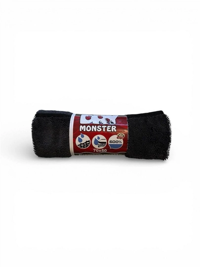 Автомобильное полотенце из микрофибры Dry Monster (70x50 см) — KKNMAX7-SOCHIQ-ЧЕРН
