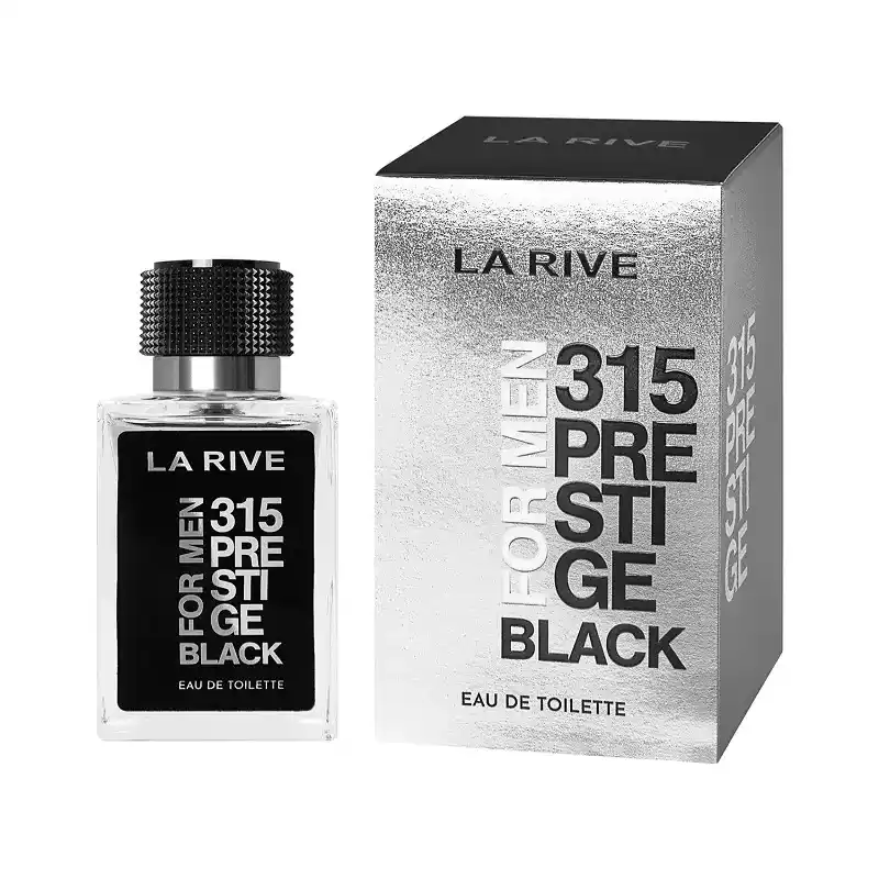 Erkaklar xushbo'ylangan suvi LA RIVE, 315 PRESTIGE BLACK, 100 ml