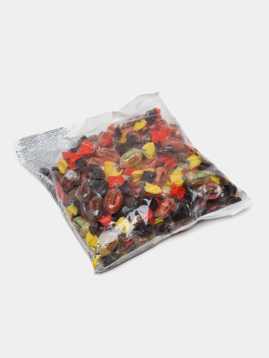 Krut Fruit karamel konfetlari, kola, apelsin, limon, 500 g - 