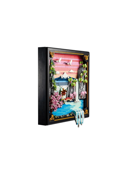 Конструктор LEGO Art Японский пейзаж с цветущей сакурой 31218