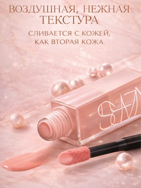 Yengil teksturali suyuq NARS Afterglow Brazen rumyana - yorqin effekt, tabiiy qizarish