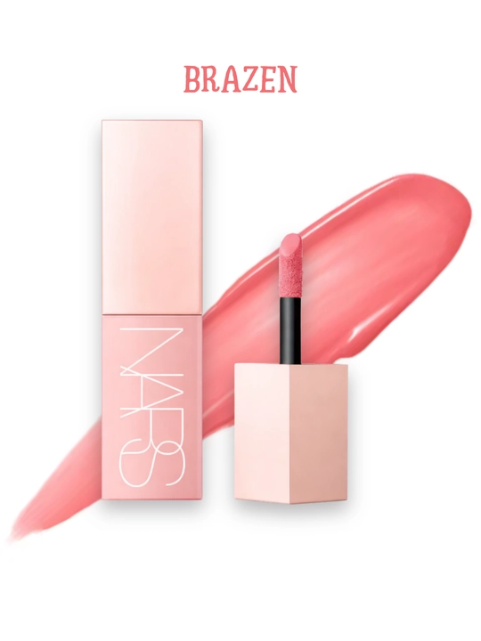 Yengil teksturali suyuq NARS Afterglow Brazen rumyana - yorqin effekt, tabiiy qizarish